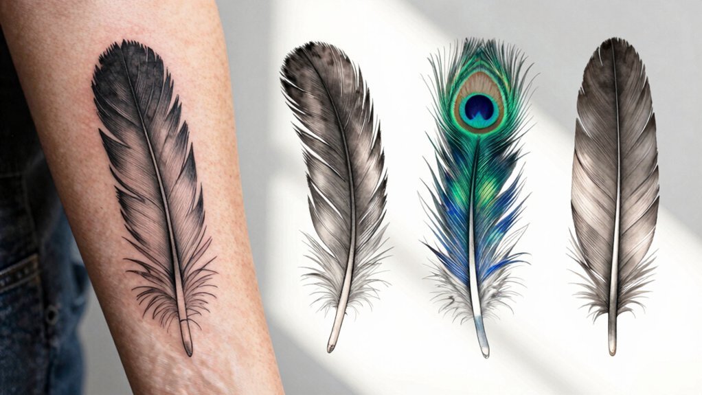 feathers reveal your true colors