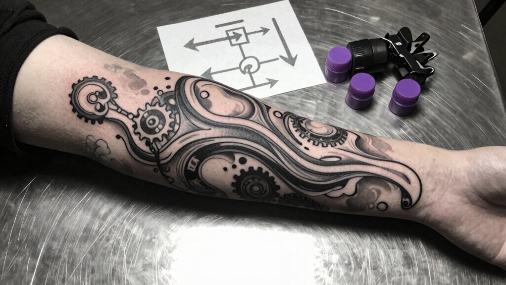 flow filler negative space cohesion