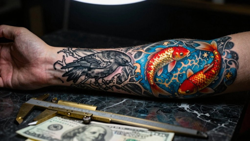 full color sleeves cost more ink time complexity