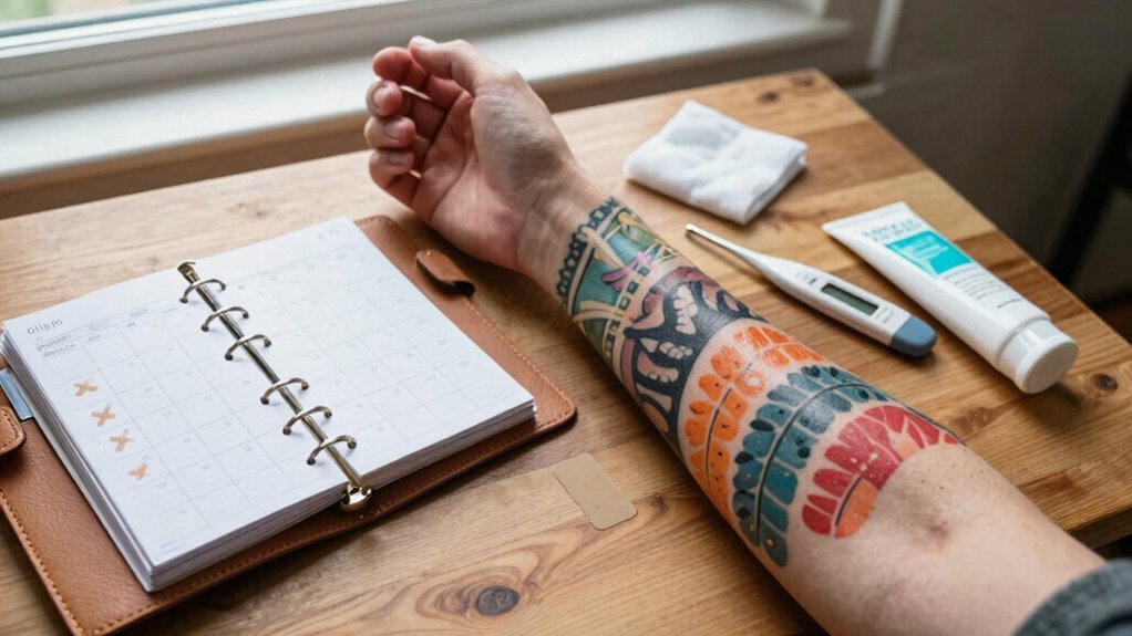 healing intervals protect tattoo quality details