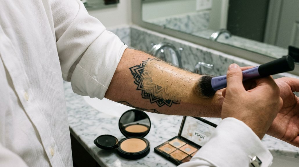 how to conceal workplace tattoo