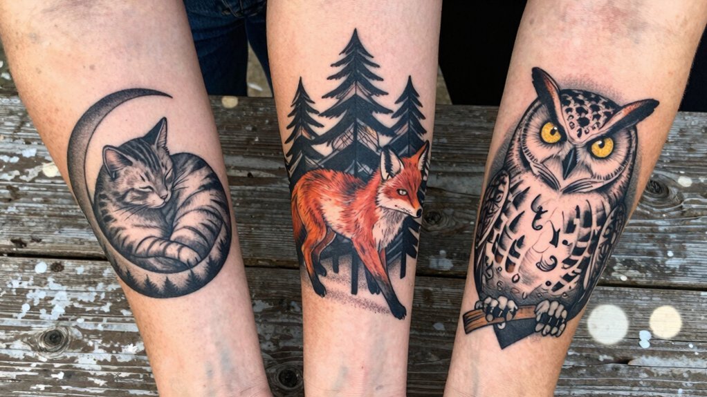 independent solitary spirit inked symbols
