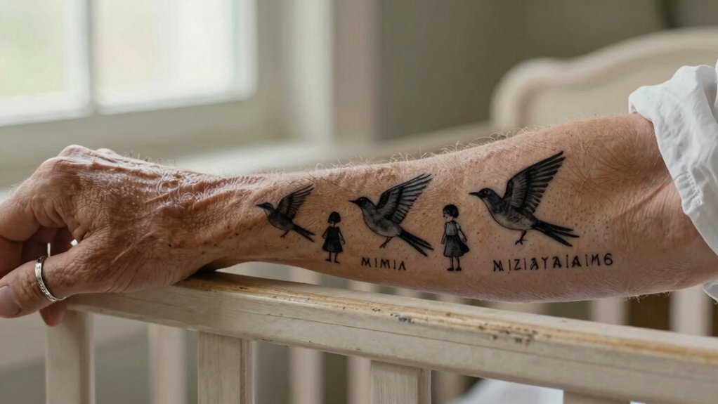 inked anchors of family permanence