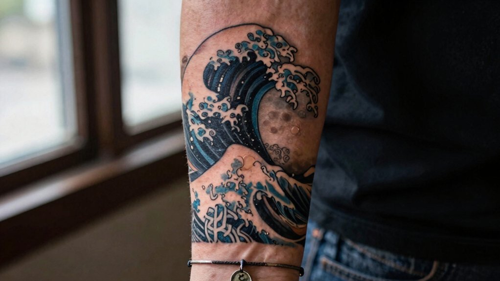 japanese great wave polynesian trigrams celtic endless knots