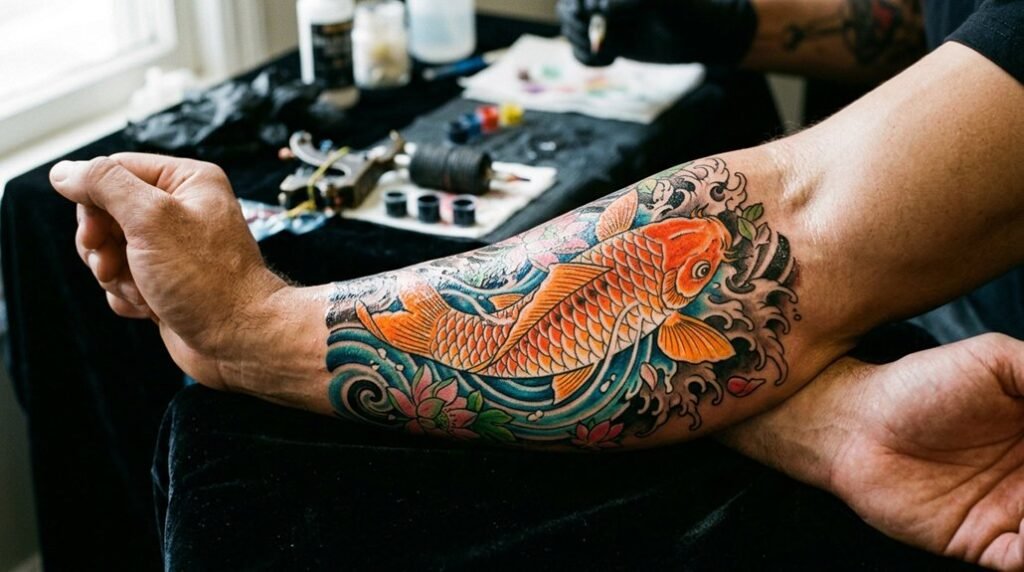 koi fish tattoo meaning