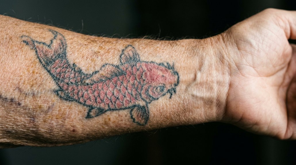 longevity of tattooed skin durability