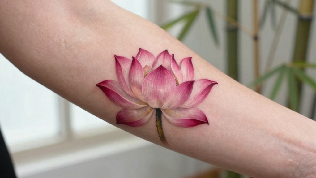 lotus placement choice reflects resilience