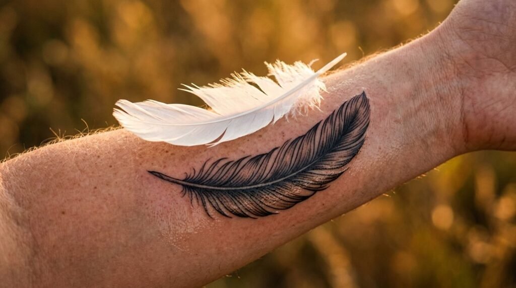 meaning behind feather tattoo symbolism