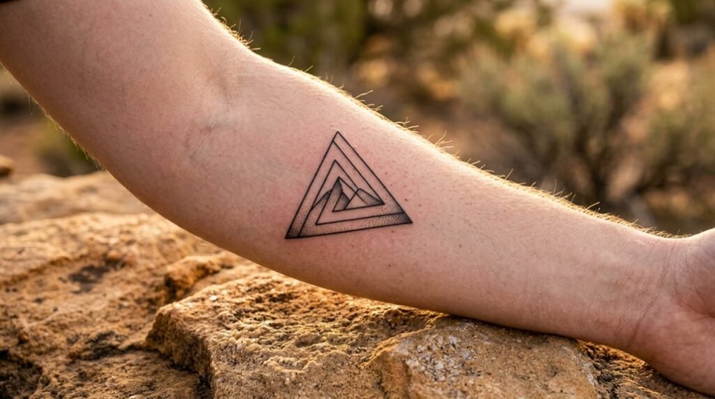 meaning behind triangle tattoos explained