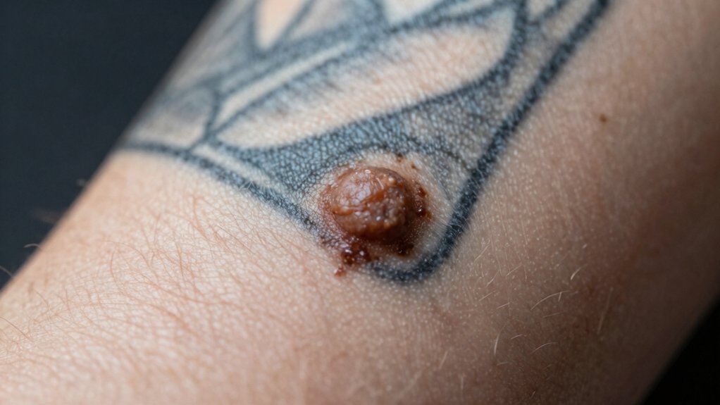 mole ink fades unpredictably