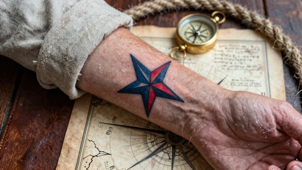 nautical star symbolized safe passage