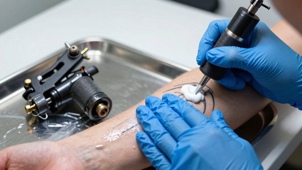 numbing prep timing consent