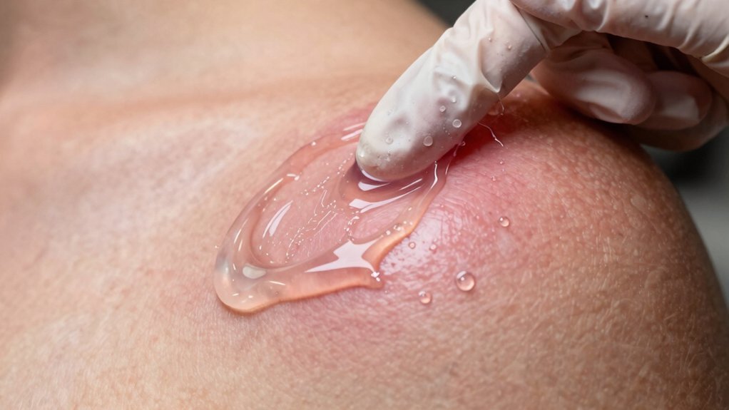 occlusive barrier moisture retention