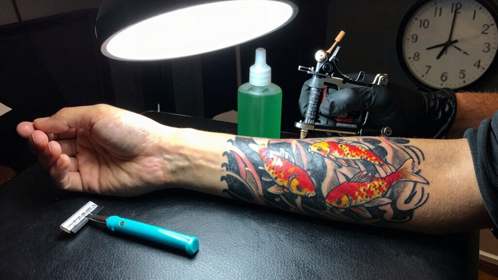 painful time consuming cover up sessions