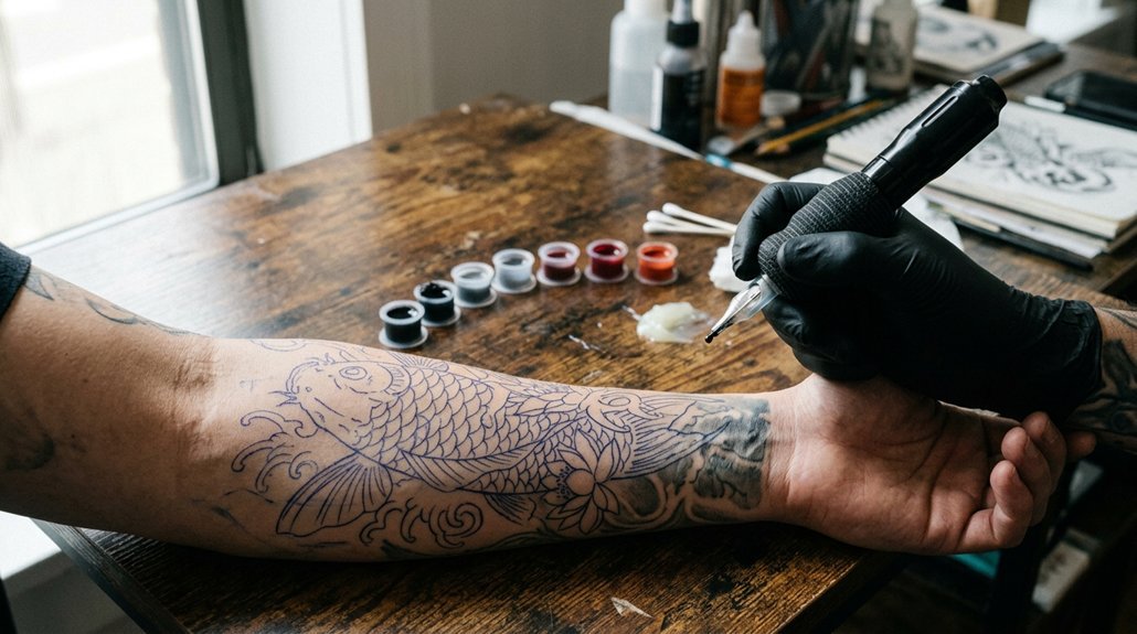 planning a detailed sleeve tattoo
