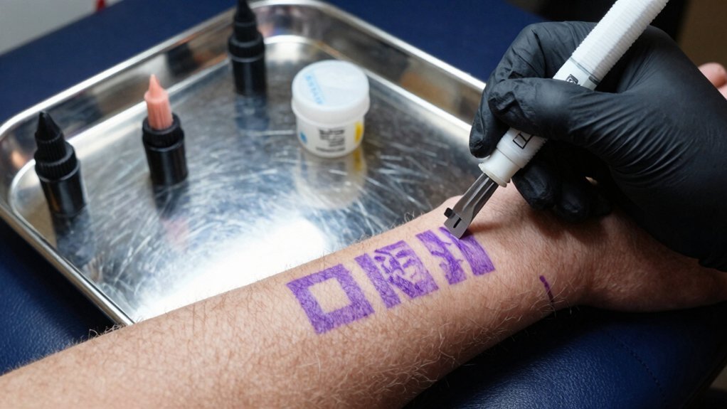 pre shave risks tattoo procedure