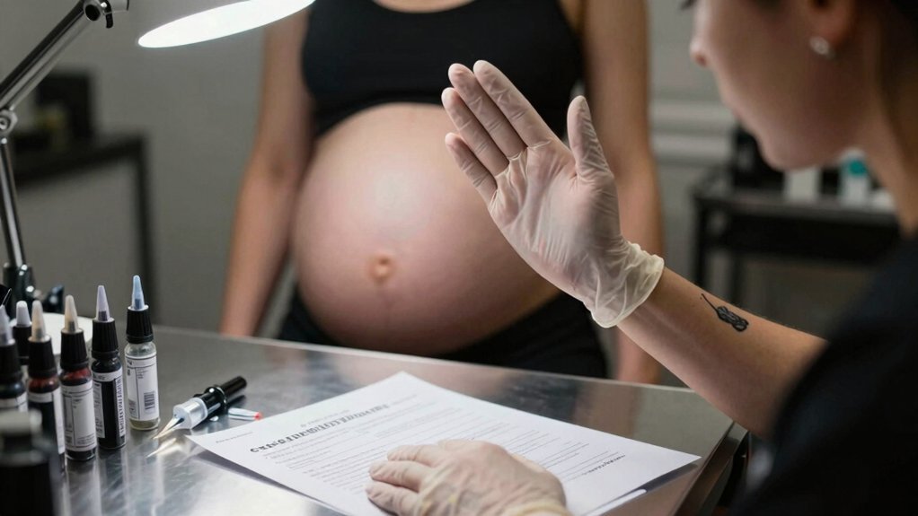 pregnant clients threaten safety integrity