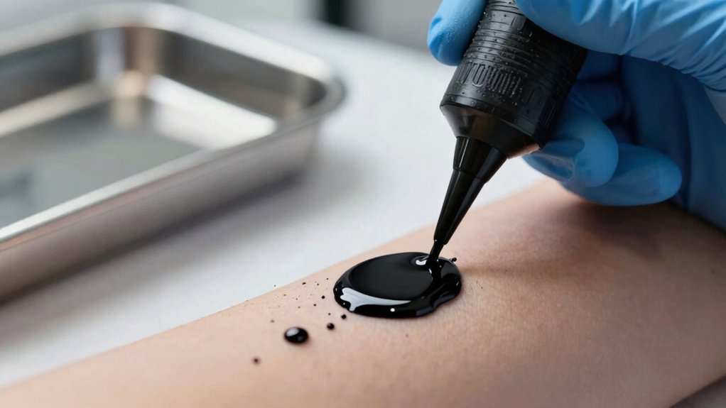 pure unwavering black ink mastery