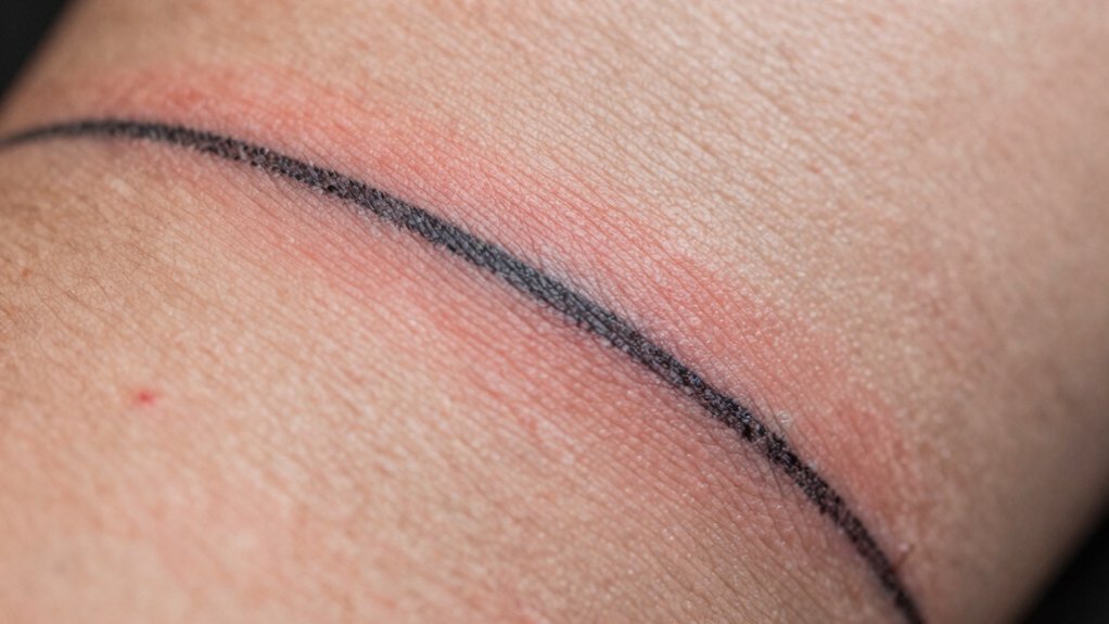 raised tattoo early contact advised