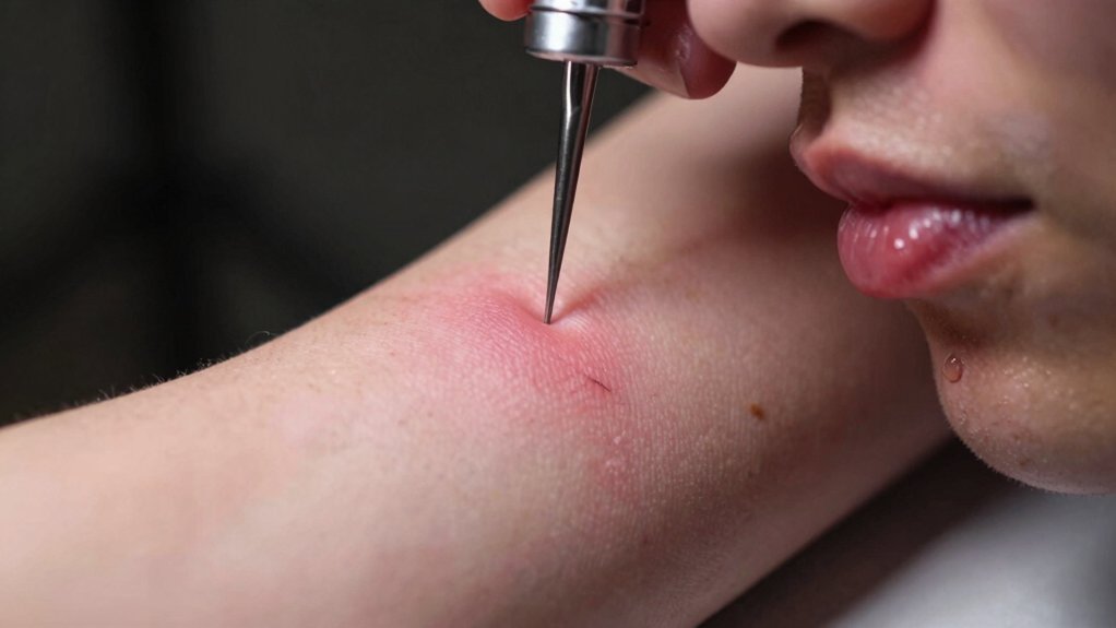 scar tissue tattooing discomfort variations