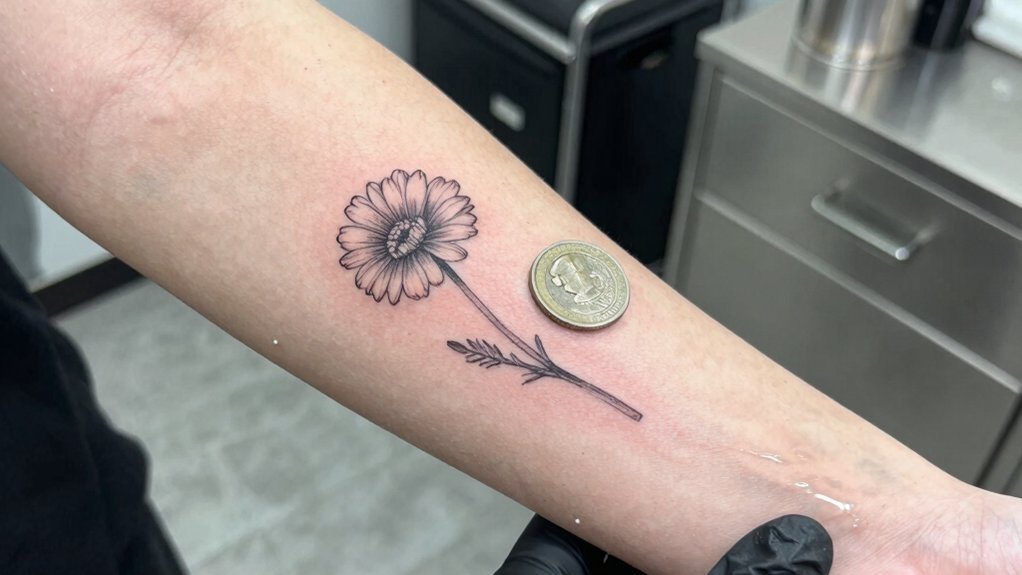 small tattoo under an hour 2 3 inches
