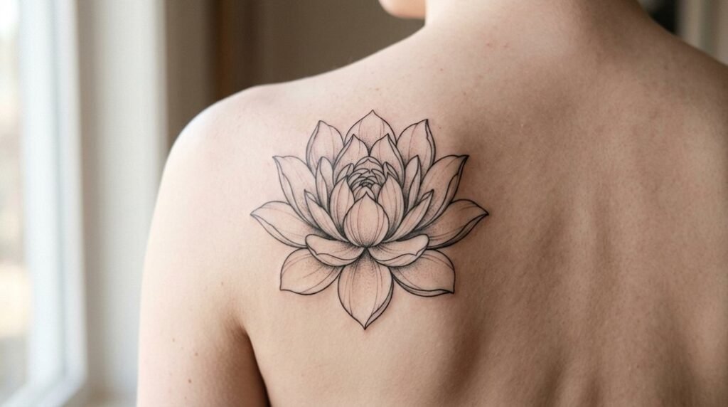 symbolic meaning of lotus tattoo