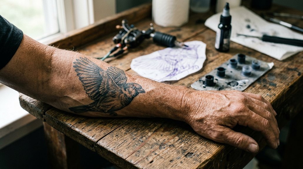 symbolic meanings of bird tattoos
