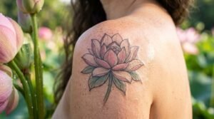 symbolism of lotus flower tattoo
