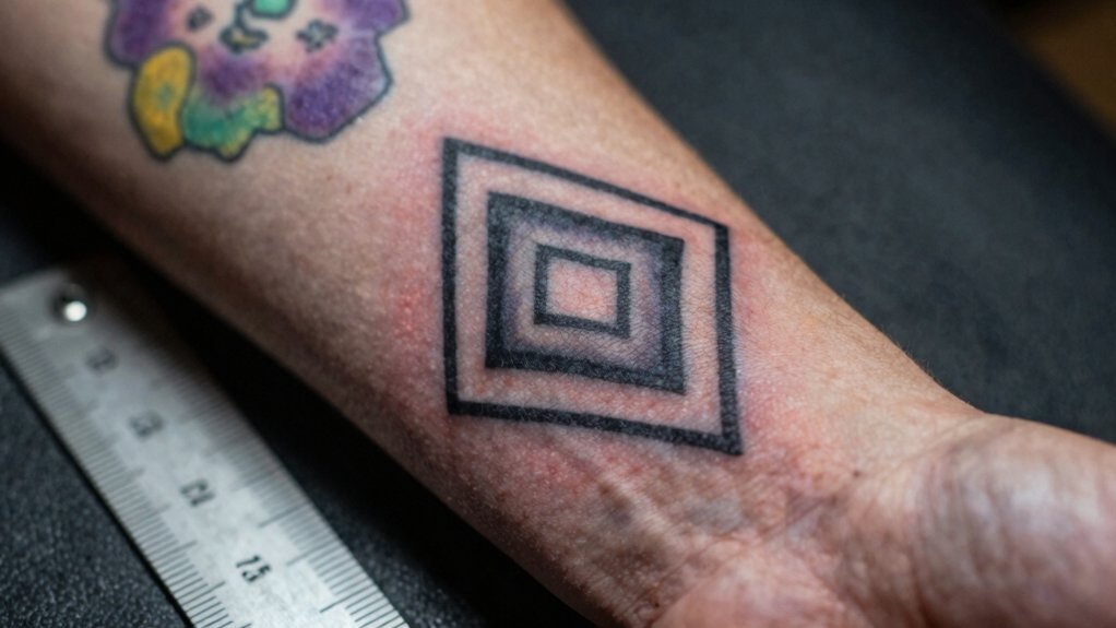 tattoo bruising lasts several days