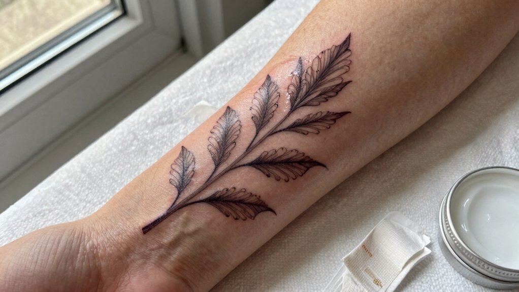 tattoo healing week by week progression