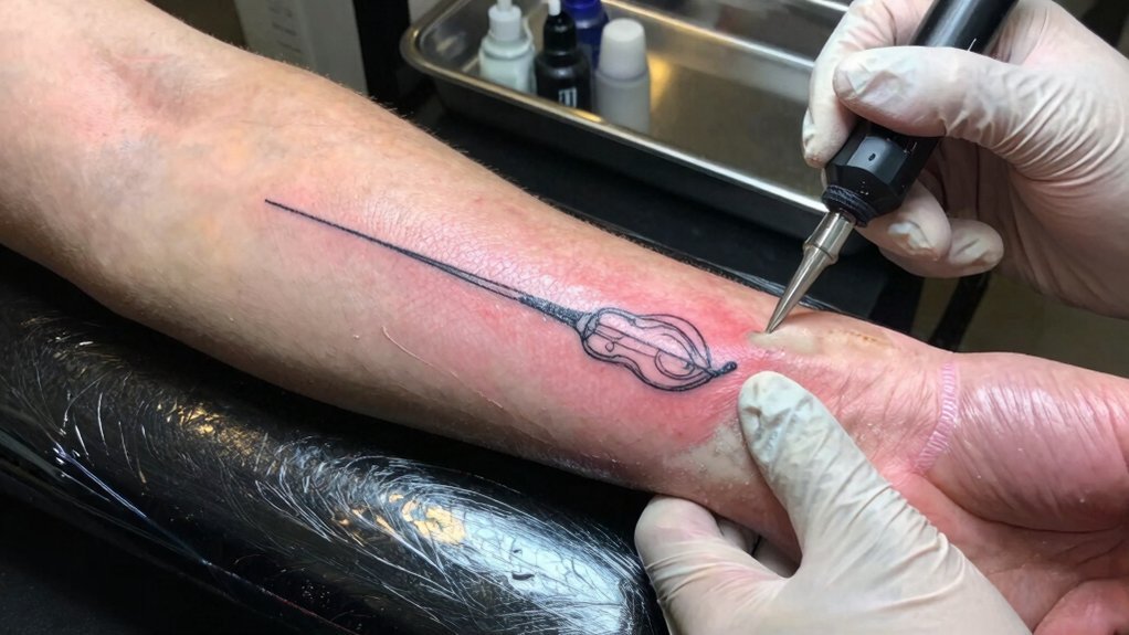 tattoo pain duration and healing