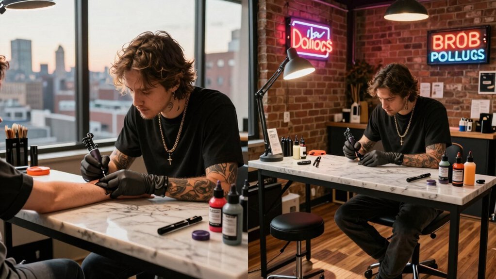 tattoo prices by location differences