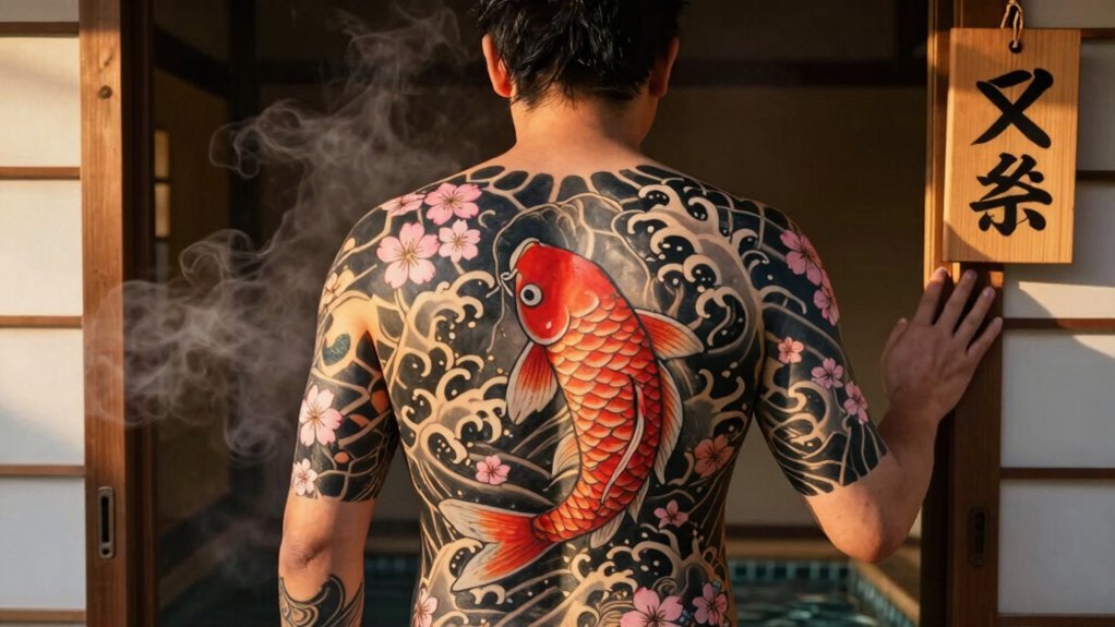 tattooed yet barred access still