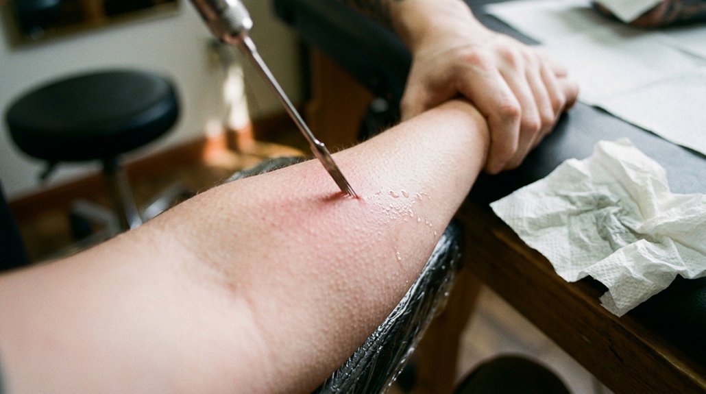 tattoos pain level inquiry