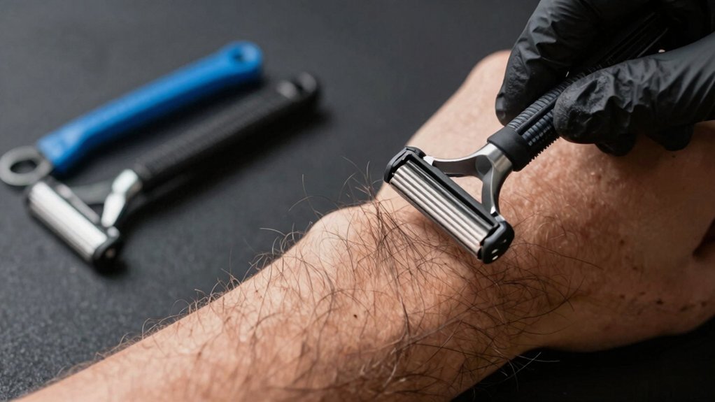 thick hair artist handles prep