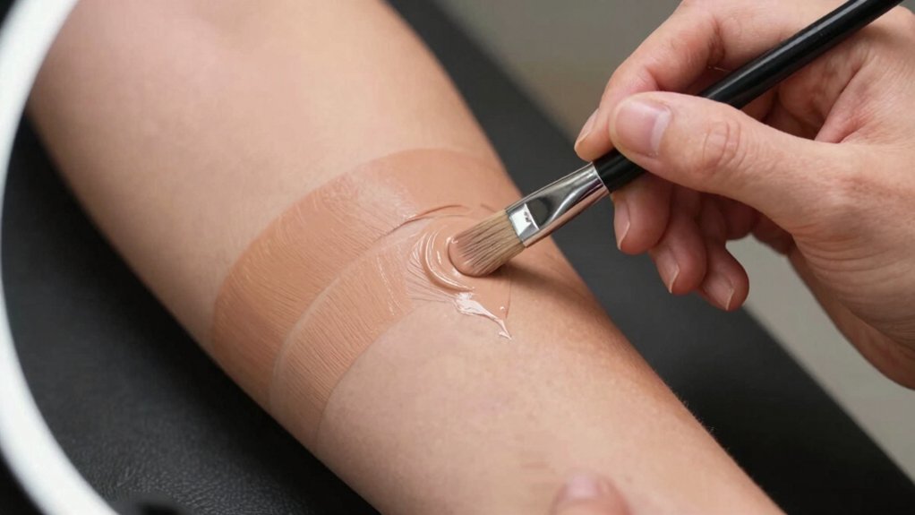 thin layers natural blend gradual coverage