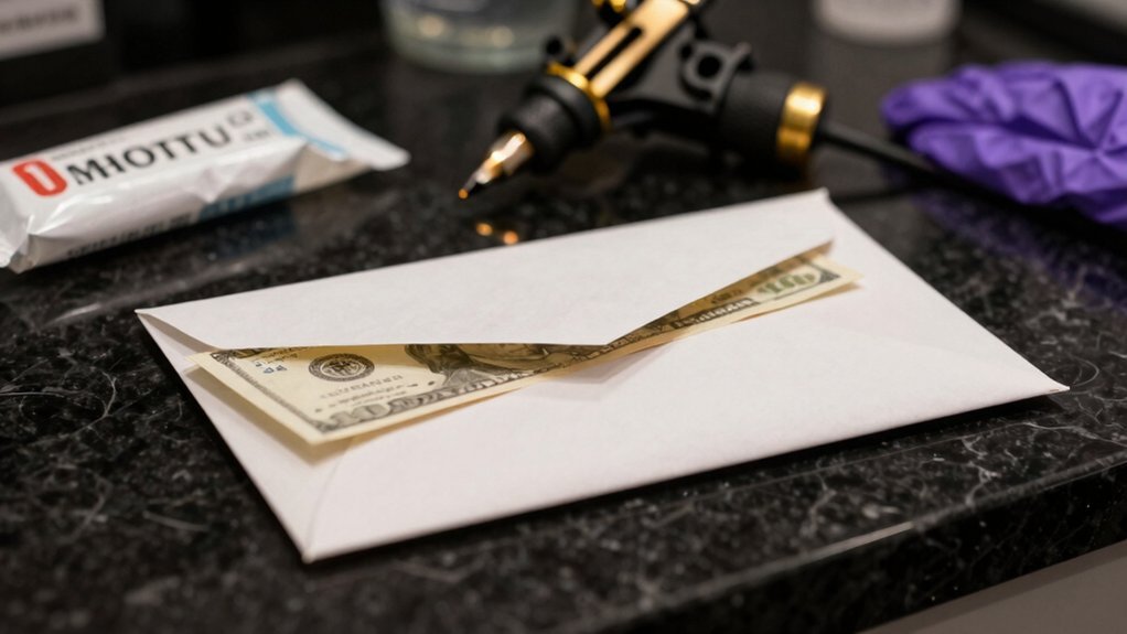 tipping values for premium tattoos
