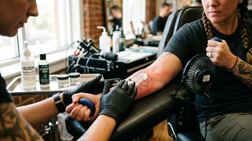 tips reduce tattoo pain effectively