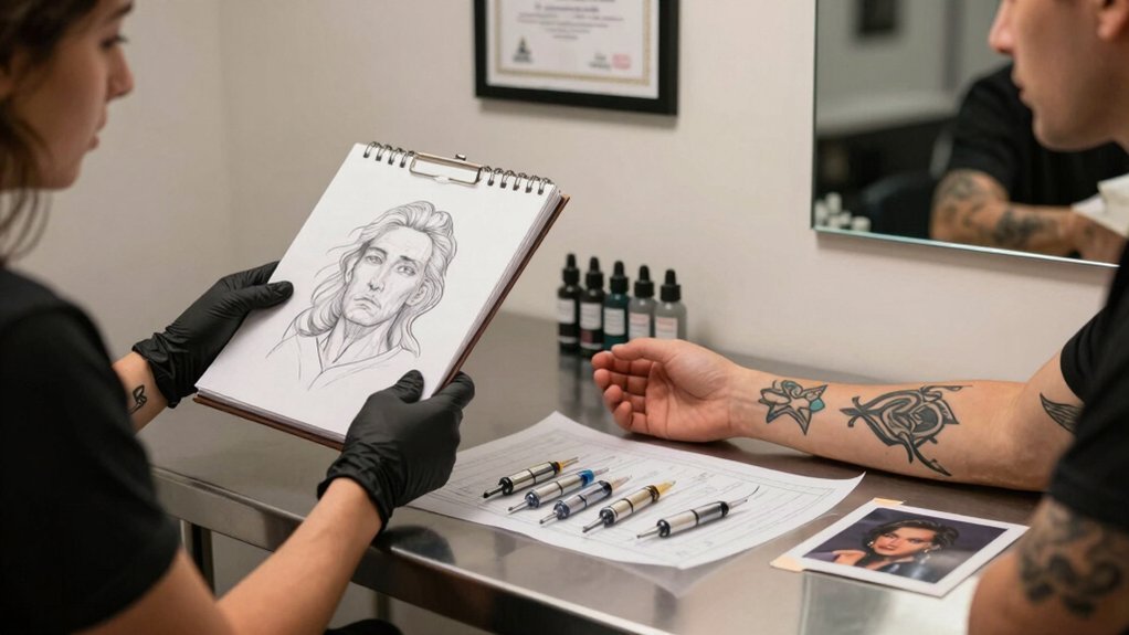 track vet compare tattoo artists