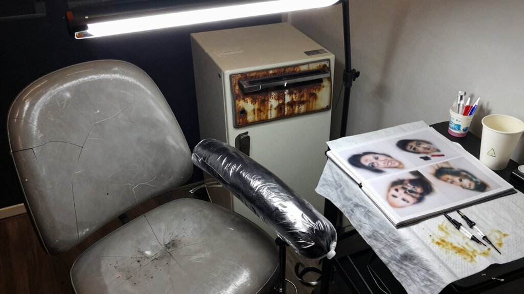warning signs during tattoo consultation
