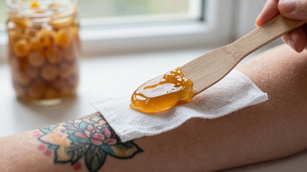 waxing can subtly fade tattoos