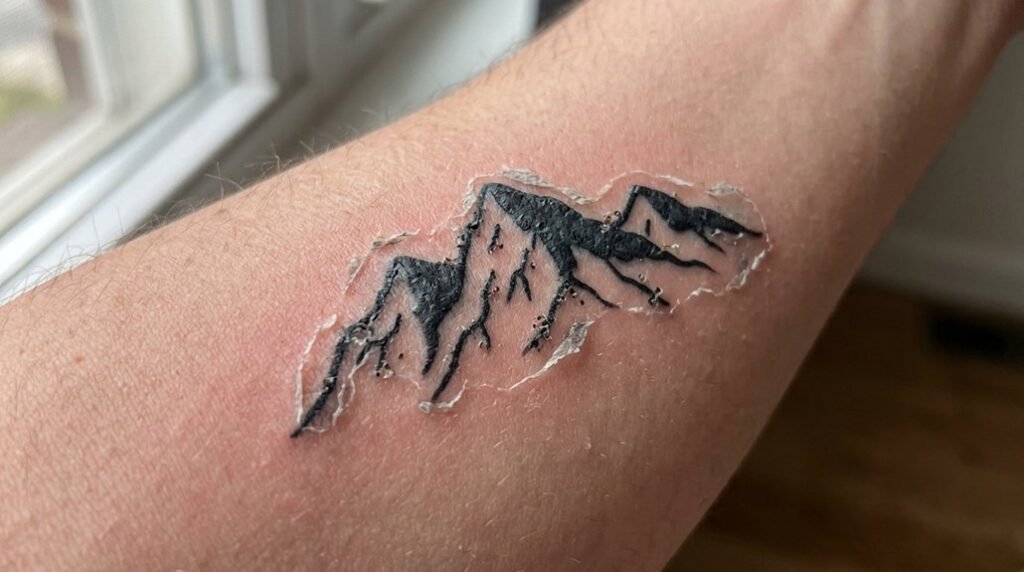 what healing tattoo resembles