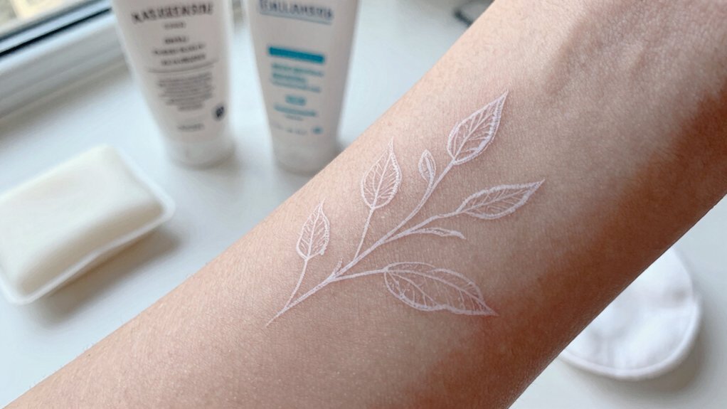 white ink requires strict aftercare