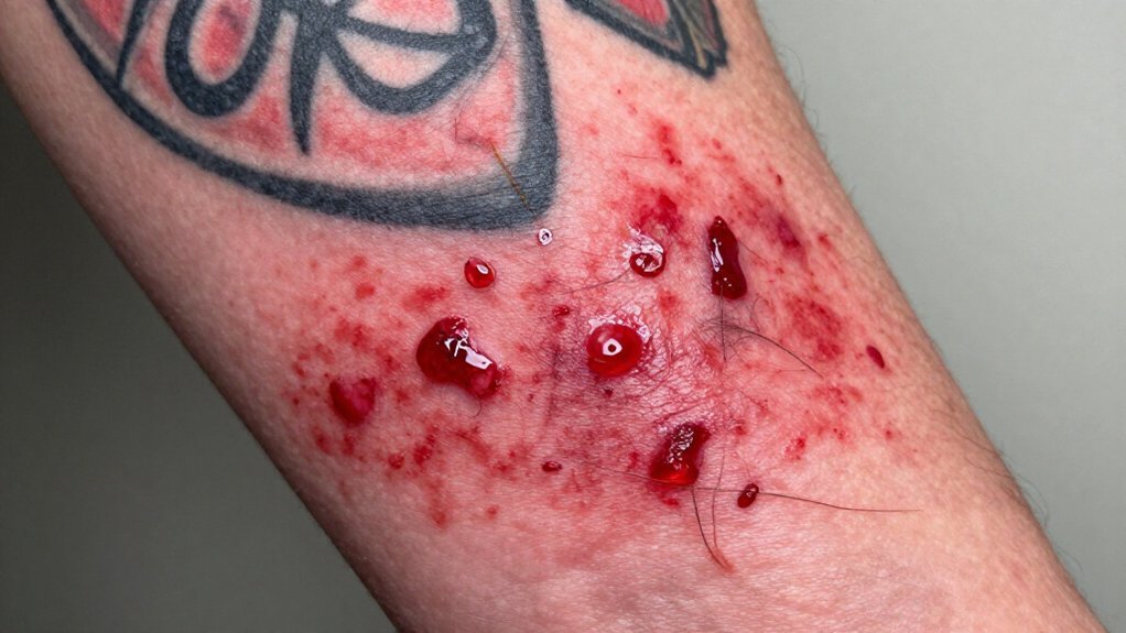 avoid ointment overmoistening