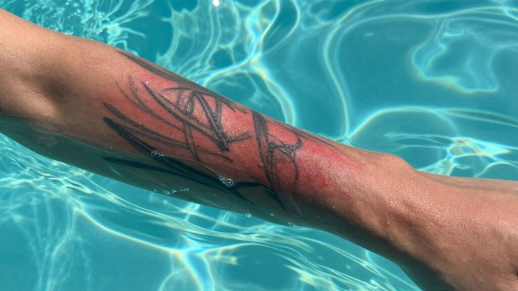 chlorine soaks ink lifts