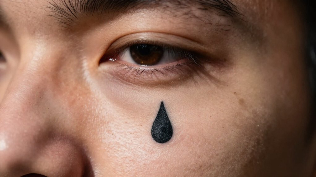 eye placement signals grief