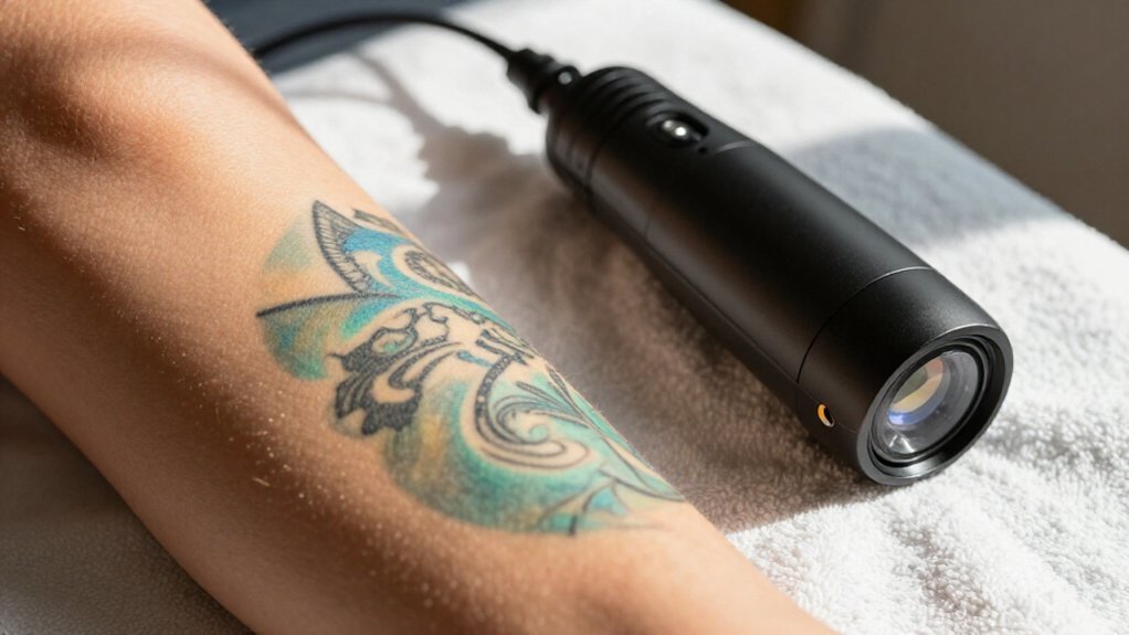 fade tattoo naturally first