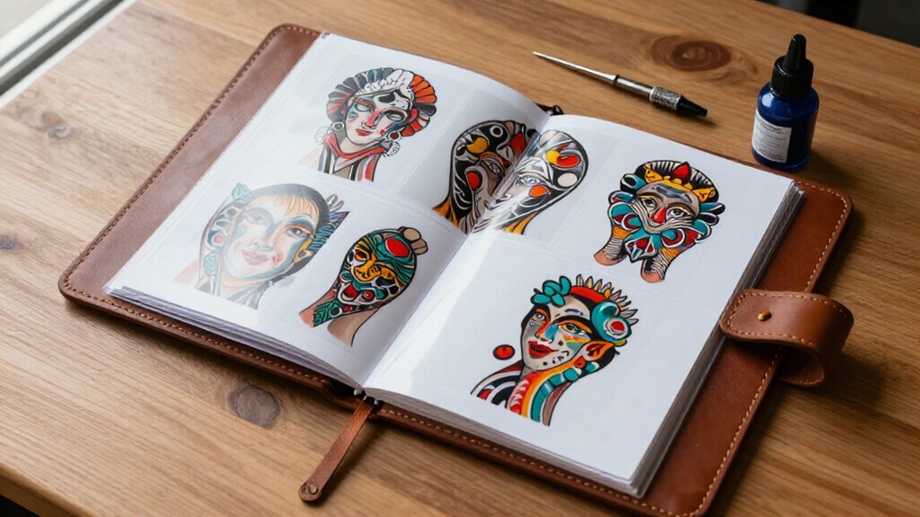 finished tattoo portfolio only