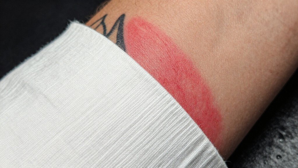 friction and pressure fade tattoos