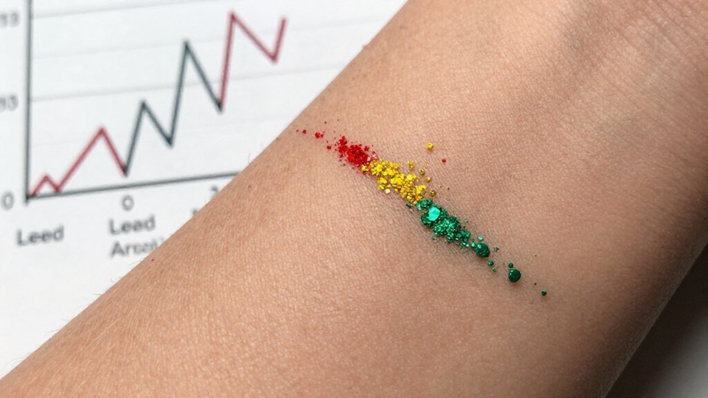 hidden heavy metals in ink
